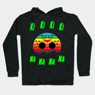 Retro Friday 13th Theme Jason Mask Ki Ki Ki Ma Ma Ma Hoodie